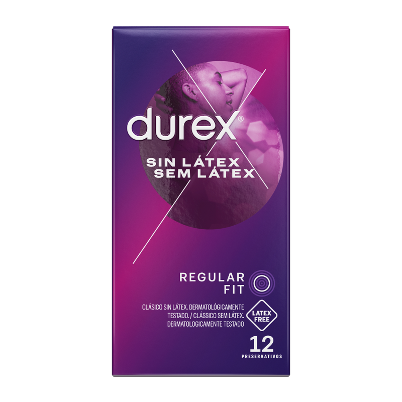 DUREX - CONDOOMS LATEX VRIJ - 12 EENHEDEN