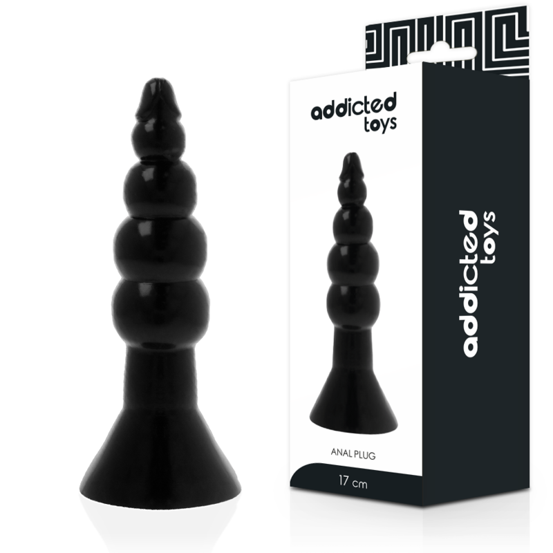 ADDICTED TOYS - ANAL PLUG 17 CM ZWART