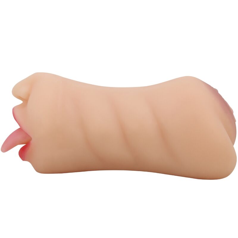 GEKKE BULL - SARAH VAGINA-VORMIGE MASTUBADOR MET DUBBELE INGANG