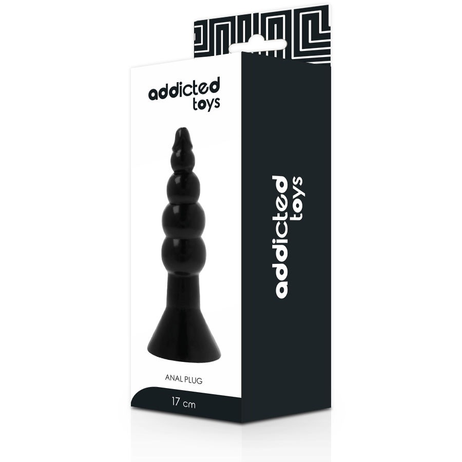 ADDICTED TOYS - ANAL PLUG 17 CM ZWART