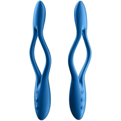 SATISFYER - ELASTISCH SPEL MULTI VIBRATOR BLAUW