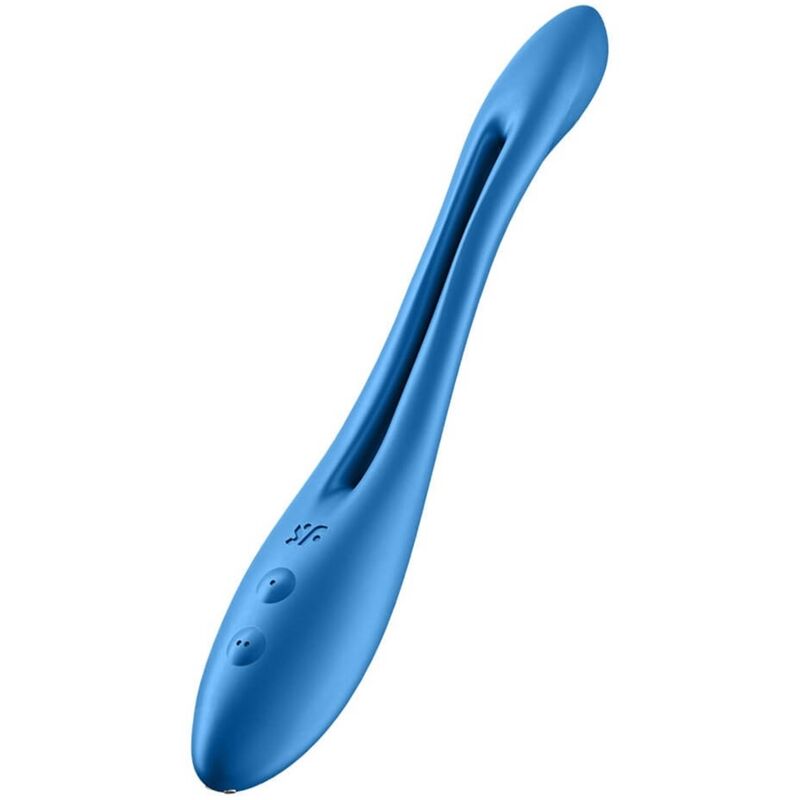 SATISFYER - ELASTISCH SPEL MULTI VIBRATOR BLAUW