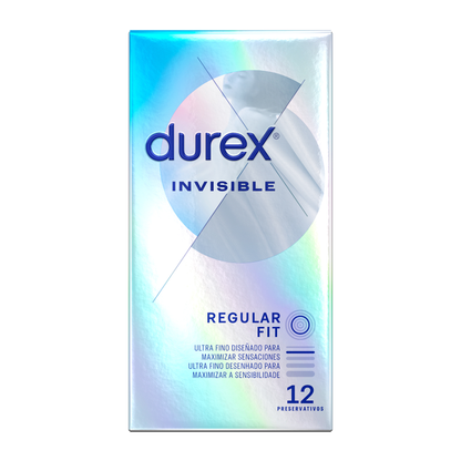 DUREX - ONZICHTBAAR EXTRA DUN 12 EENHEDEN