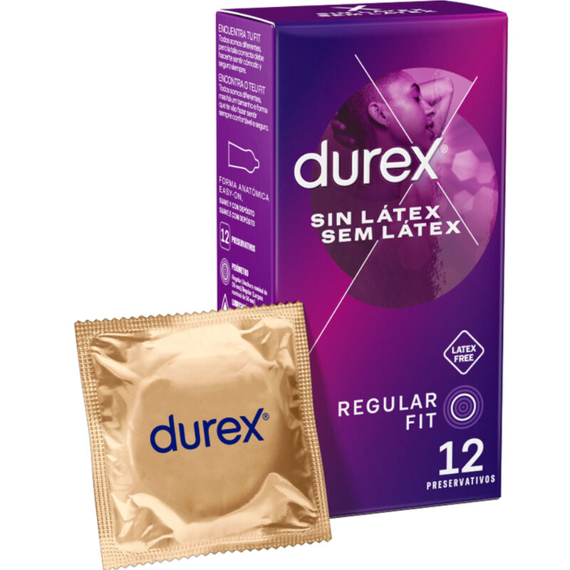 DUREX - CONDOOMS LATEX VRIJ - 12 EENHEDEN