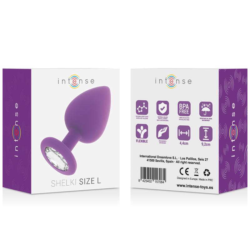 INTENSE - SHELKI L PLUG ANAAL LILAC
