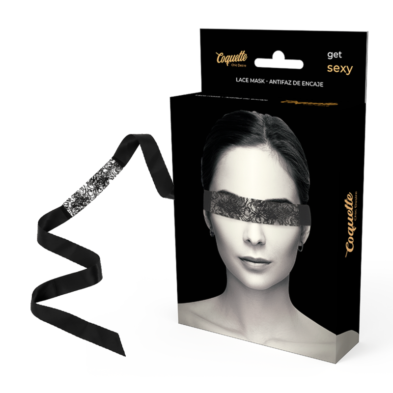 COQUETTE CHIC DESIRE - KANTMASKER ZWART
