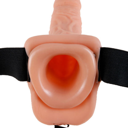 FETISH FANTASY SERIES - SERIES 9 HOLLE STRAP-ON MET BALLEN 22,9CM VLEES