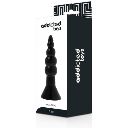 ADDICTED TOYS - ANAL PLUG 17 CM ZWART