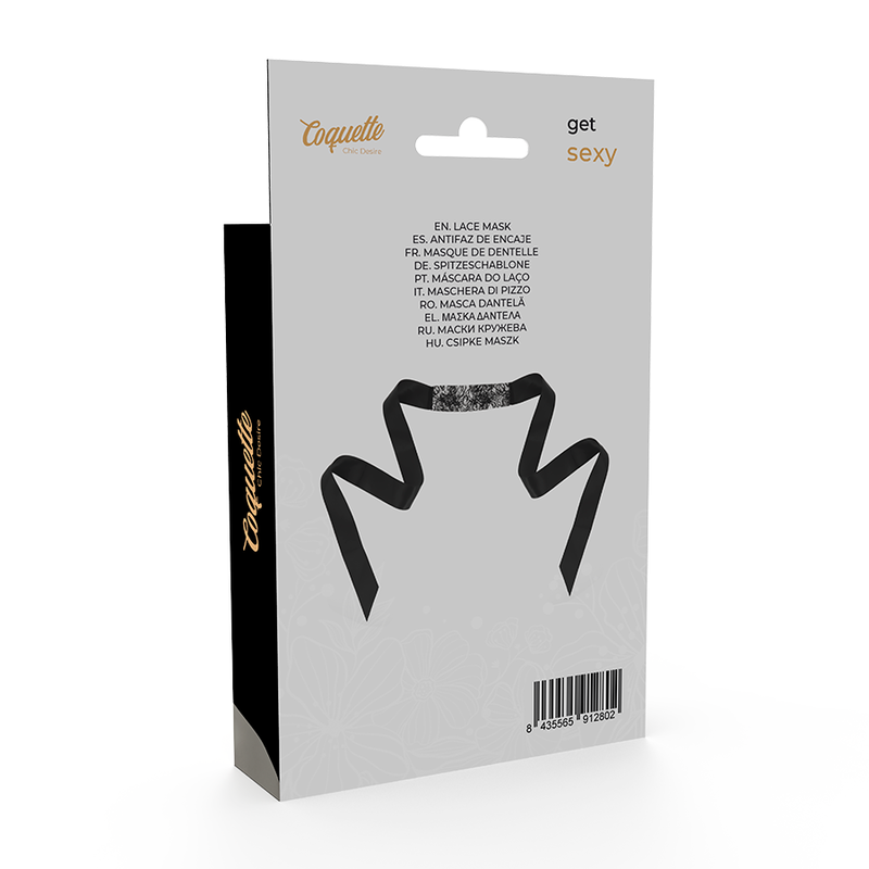 COQUETTE CHIC DESIRE - KANTMASKER ZWART