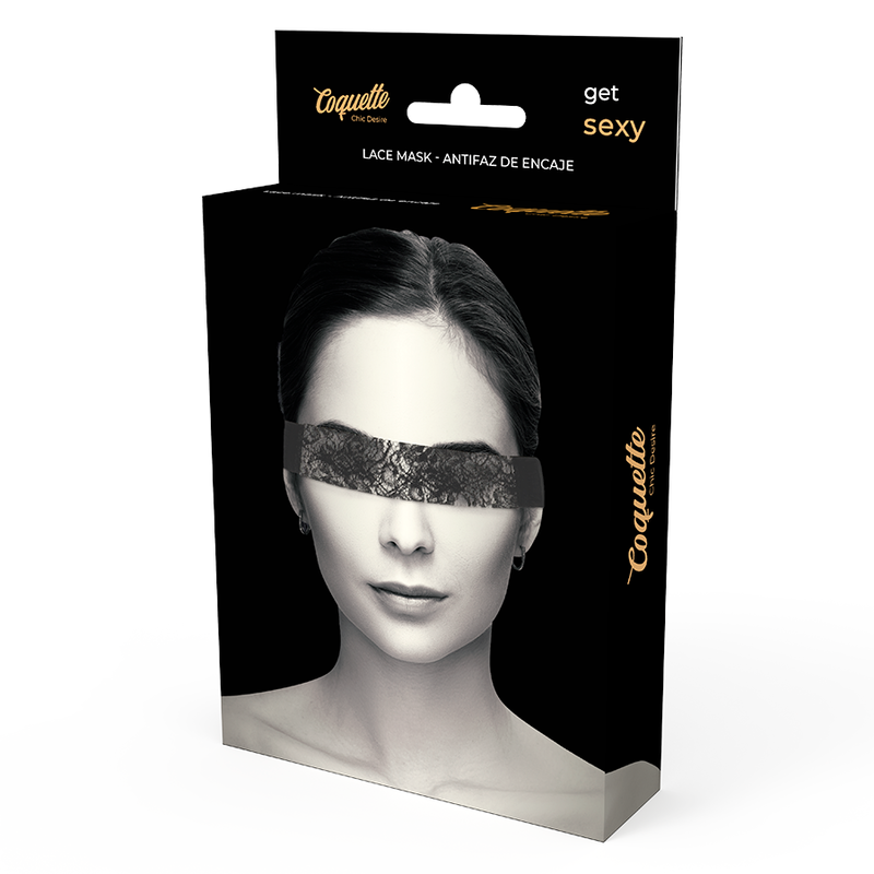 COQUETTE CHIC DESIRE - KANTMASKER ZWART