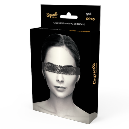 COQUETTE CHIC DESIRE - KANTMASKER ZWART