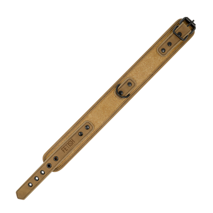 FETISH SUBMISSIVE ORIGEN - NEOPREEN GEVOERDE KETTING MET KETTING