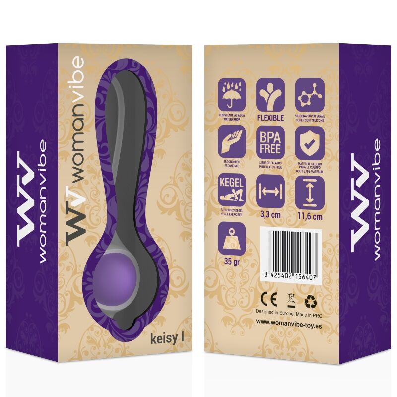 WOMANVIBE - KEISY I BAL GEISHA SILICONEN